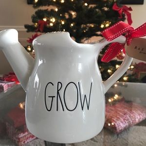 Rae Dunn GROW watering can